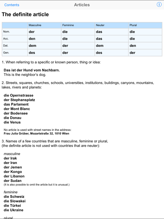 German Grammar for iPadのおすすめ画像1