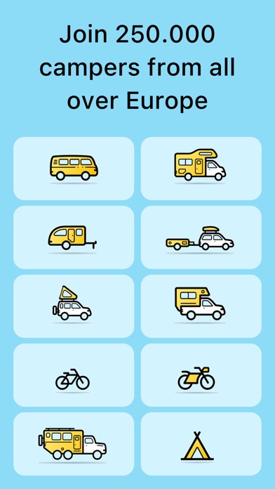 Campy: RV Camping Parks Europe Screenshot