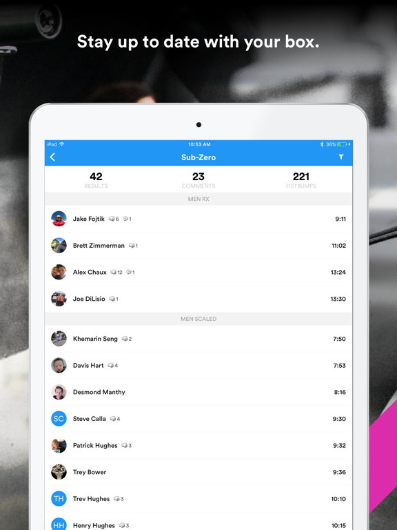 Screenshot #6 pour SugarWOD