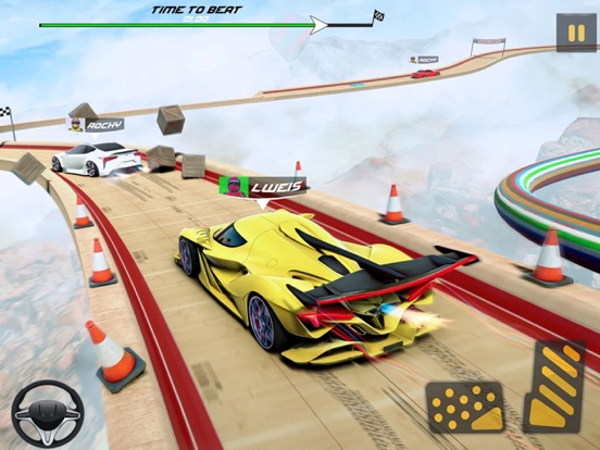 Mega Stunt Car Racing 3D Game