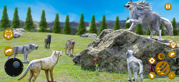 Wolf Simulator Arctic Survival