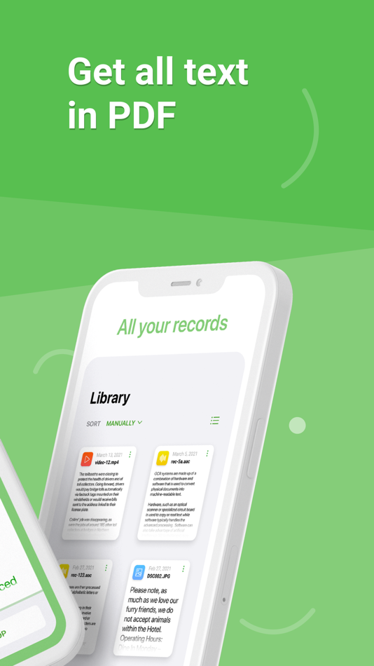 #2. Transcriber - speech to text (iOS) By: Lukashevych Oleksandr