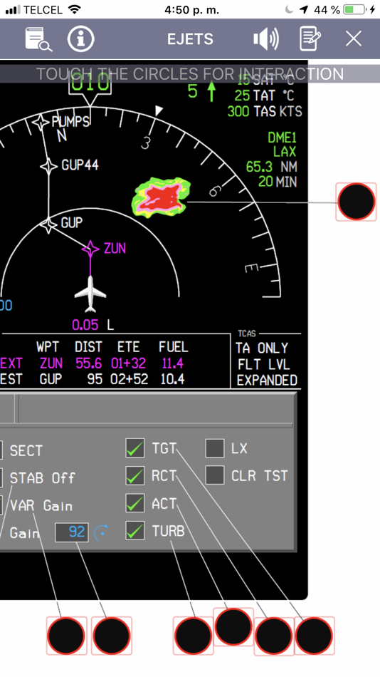 #6. E-JETS Virtual Panel (iOS) 由: Jorge Gonzalez Galvan