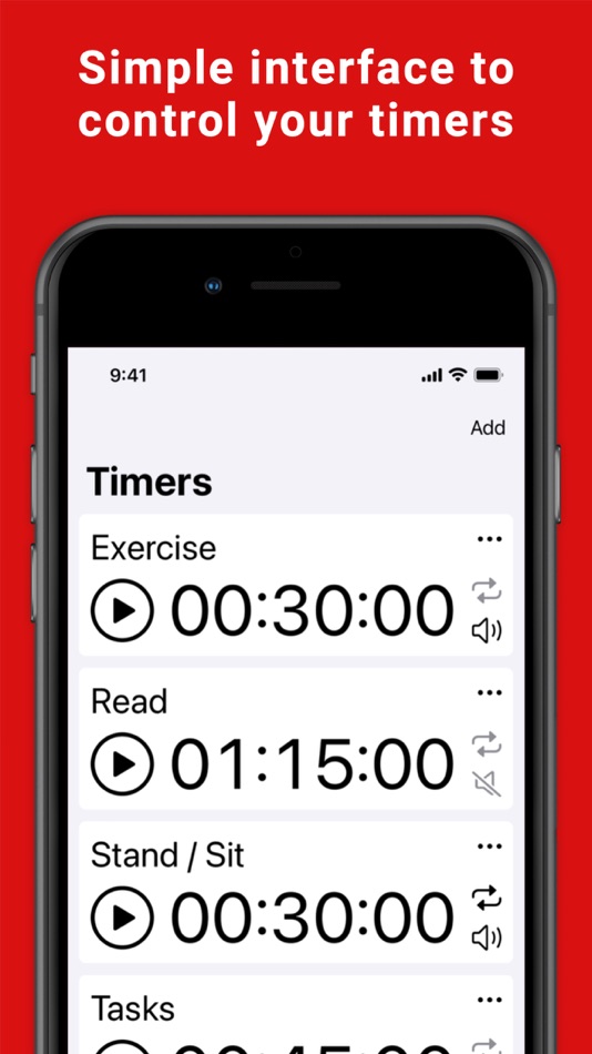 #1. Simply Timers (iOS) 由: Joseph Thryselius