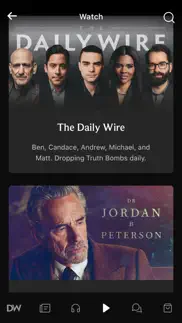 dailywire+ iphone screenshot 1