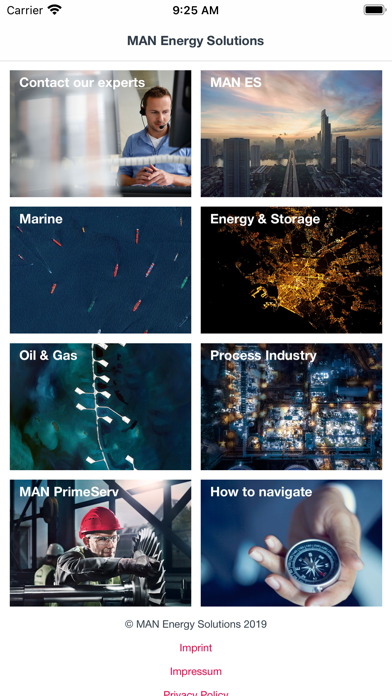 MAN Energy Solutions Brochures Screenshot