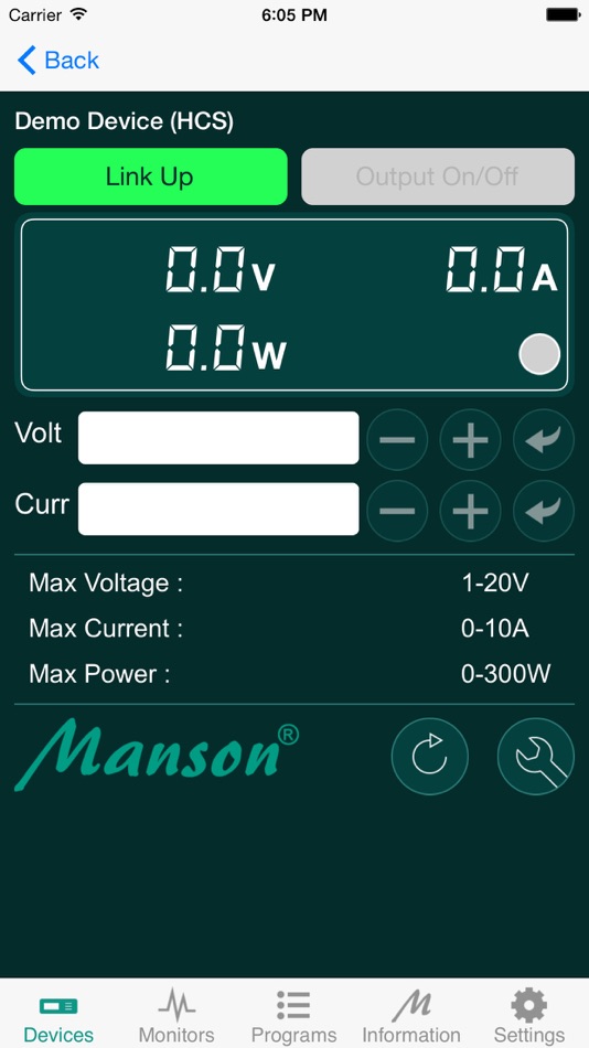 #2. Manson Power Supply Remote App (iOS) 由: Magnett Limited