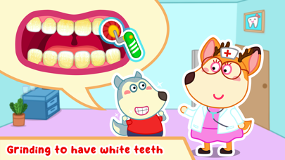 Wolfoo Dentist Dental Care Screenshot