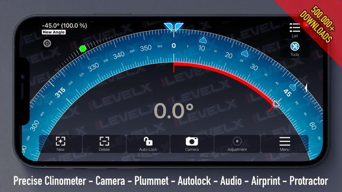 Measure Angles - Bubble Level