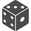 dice, cards, coin, roulette