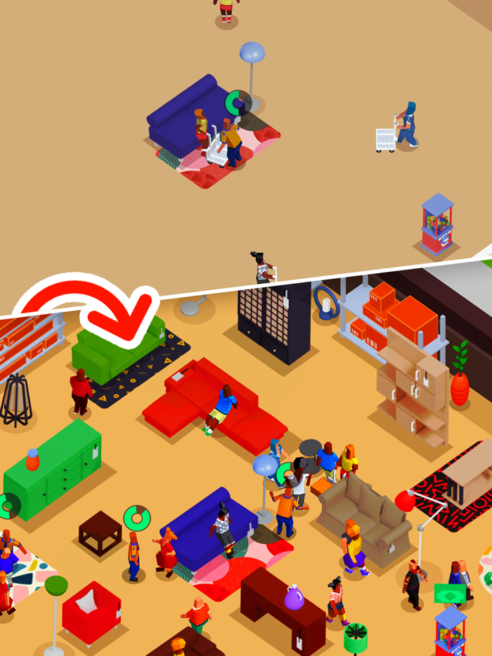 Idle Furniture Store Manager