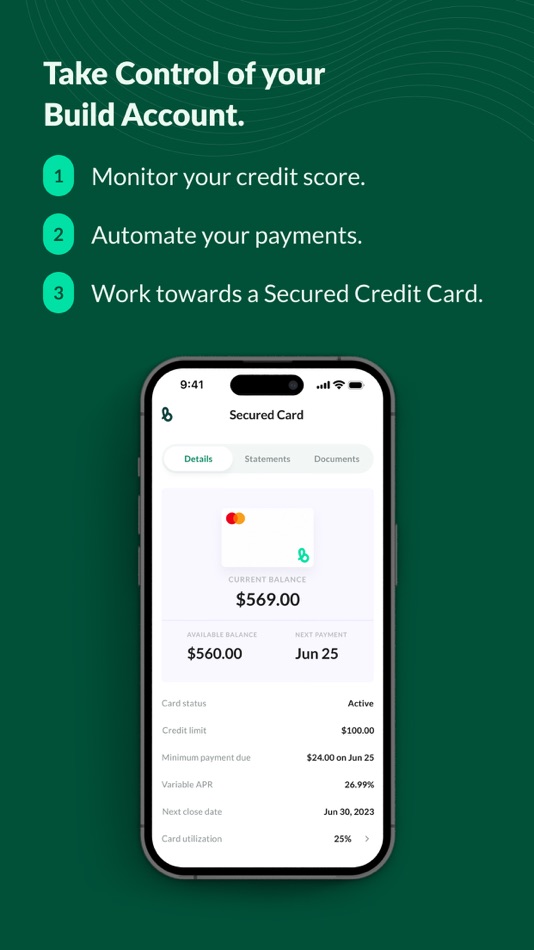 #6. Build: Credit Building (iOS) 由: PRG Ventures, Inc.