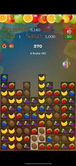 Game screenshot Pop Pop Fruit Puzzle apk