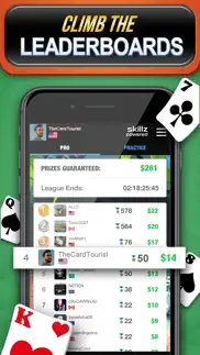 5-card solitaire: match cards iphone screenshot 2