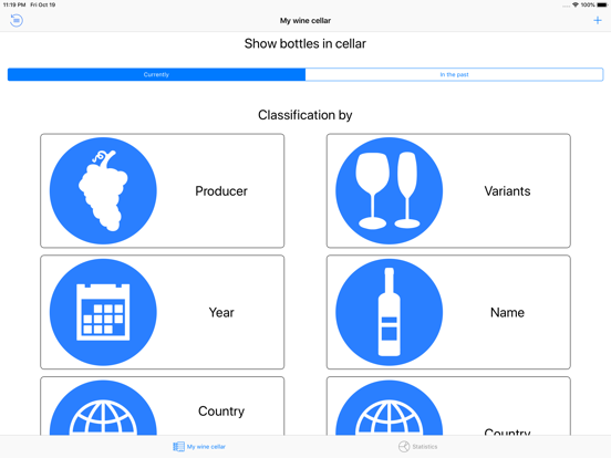 Mijn wijnkelder pro iPad app afbeelding 1