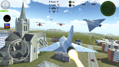 Fighter 3D - Air combat gameのおすすめ画像1