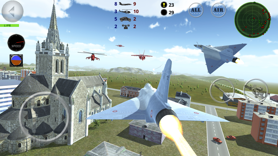 #1. Fighter 3D - Air combat game (iOS) 由: Luis Evaristo Rodriguez Campos