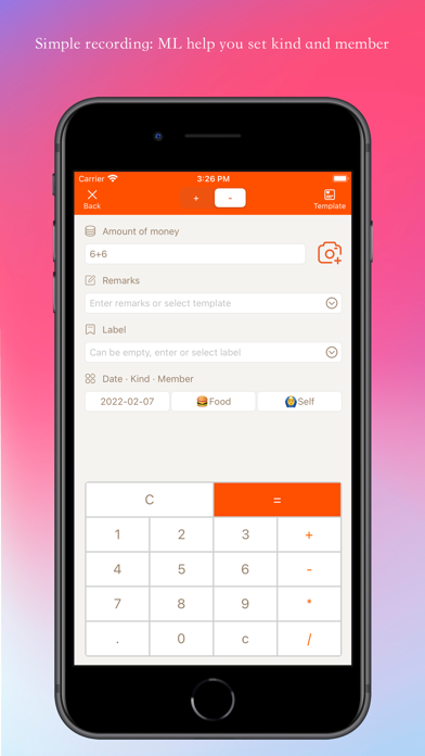 Ease Account Screenshot
