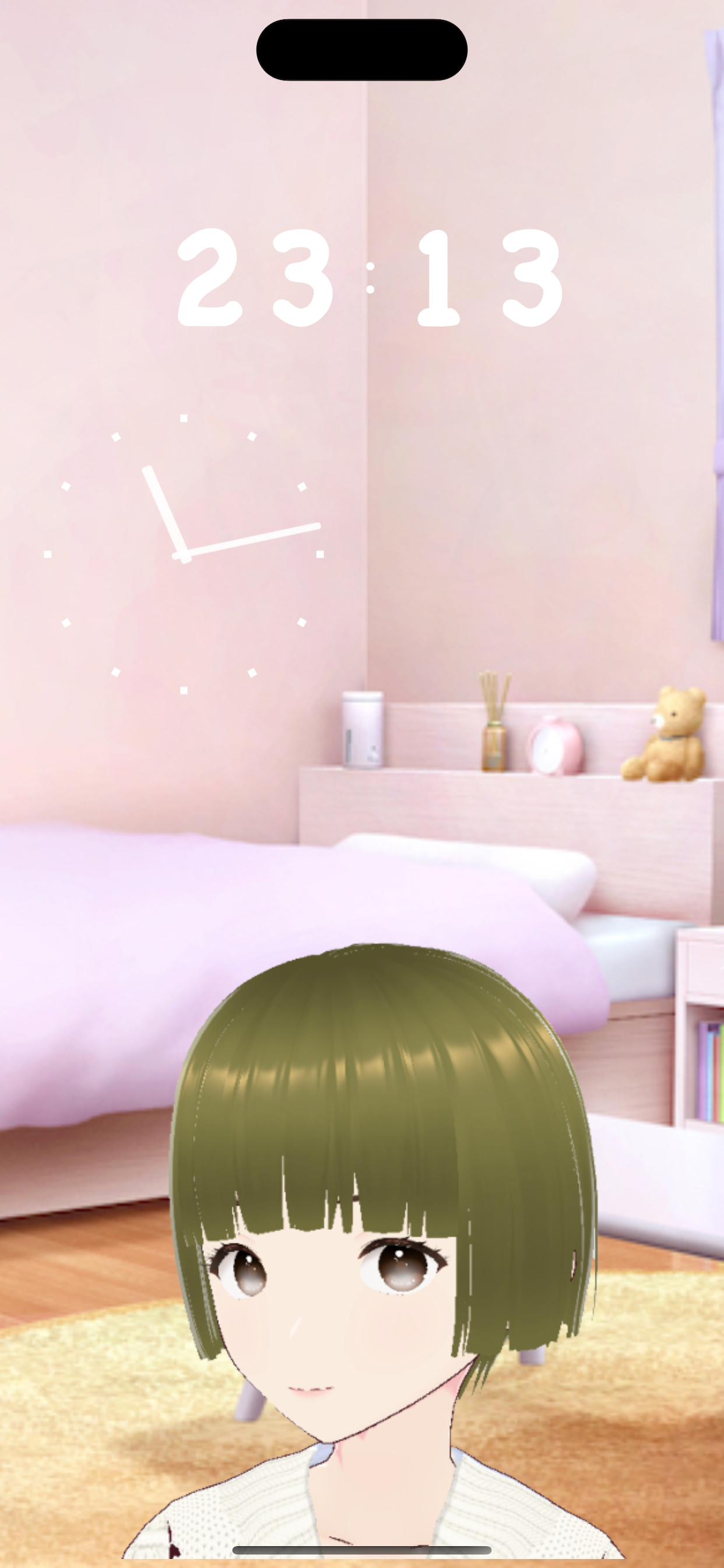 20 Girls Clock