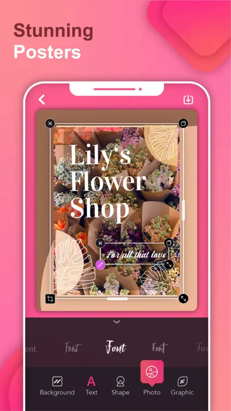 Poster & Flyer Maker by Pinso screenshot 2 of 7