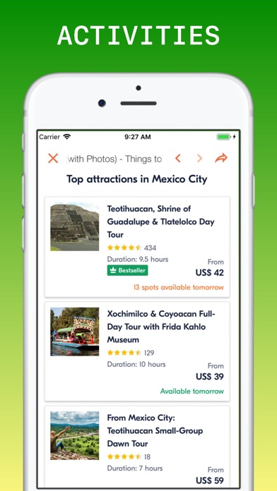 Mexico City Travel Guide & Map Screenshot
