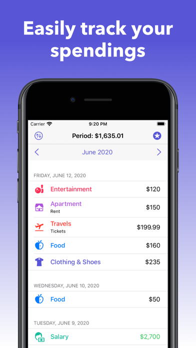 Money Manager -expense,finance Screenshot