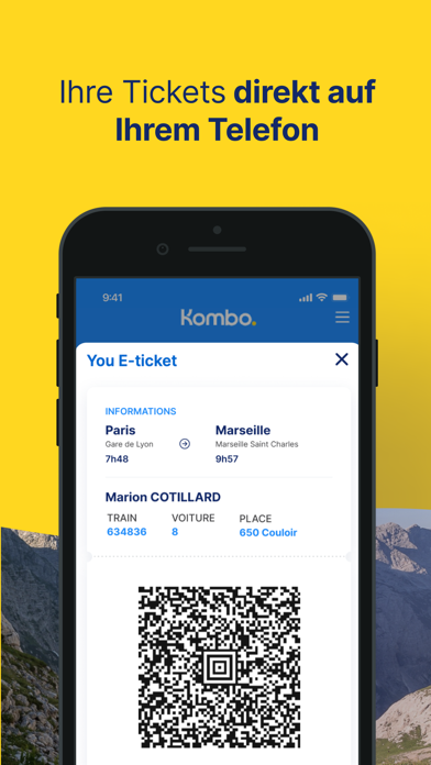 Kombo: Train, Bus & Flights Screenshot