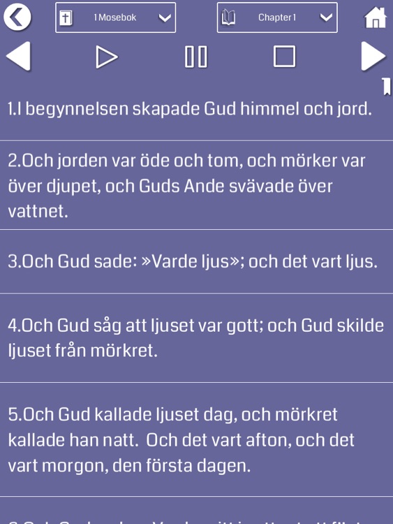 Swedish Bible Audio Offline