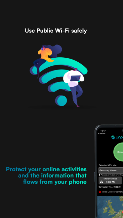 UP VPN Screenshot