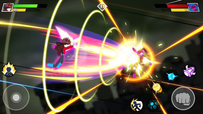 Stickman Warriors Fight Arena