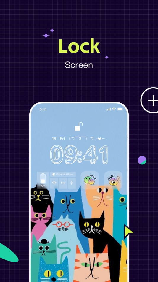 #7. WoWidget - Widget for friends (iOS) By: Guangdong Yingfan Technology Co., LTD