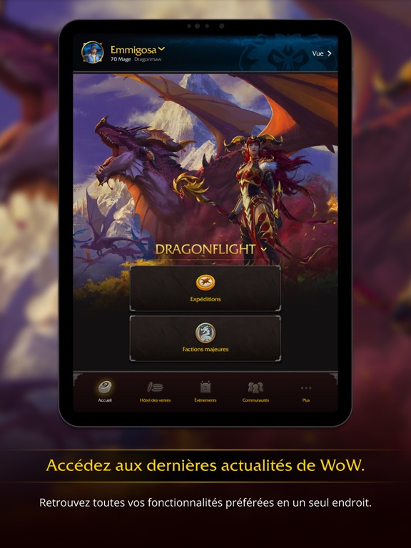 Screenshot #4 pour WoW Companion