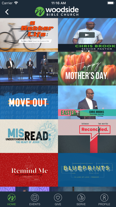 Woodside Bible Screenshot