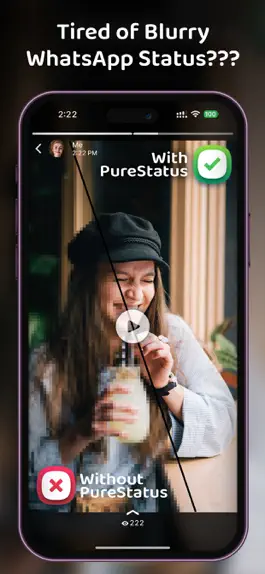Game screenshot PureStatus: ByeBye Blur Status mod apk