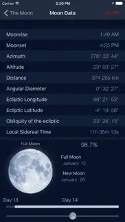 the moon: calendar moon phases iphone screenshot 4