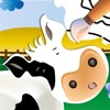 Farm Animals: Learn and Colour icon