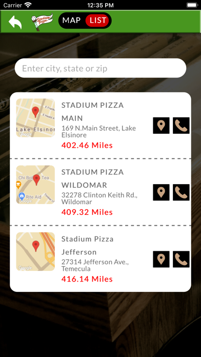 Stadium Pizza & Brewery Screenshot
