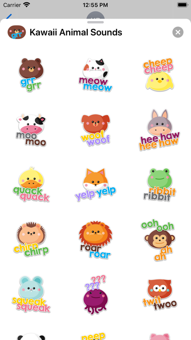 Screenshot #3 pour Kawaii! Animal Sounds