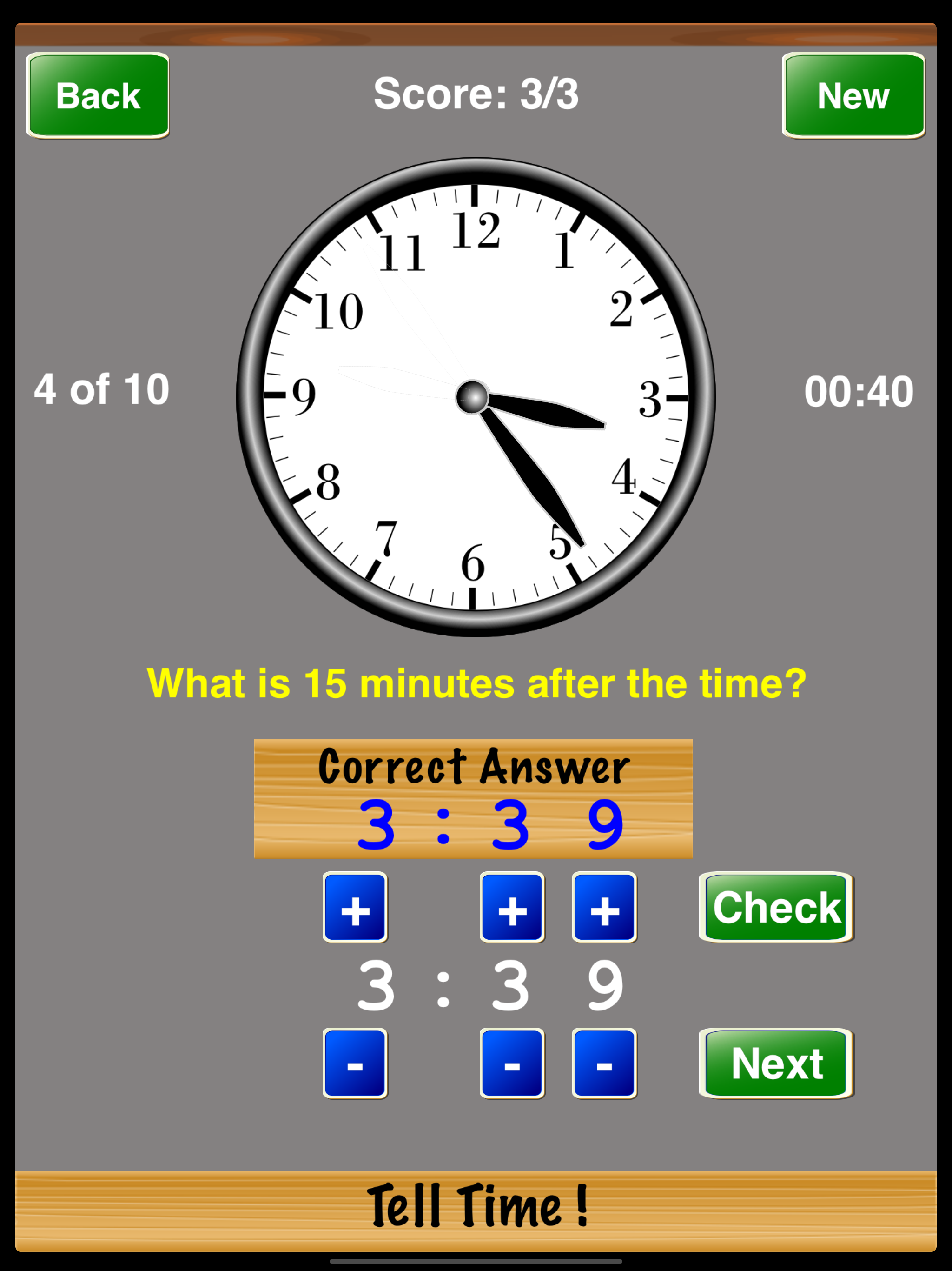 Tell Time ! !