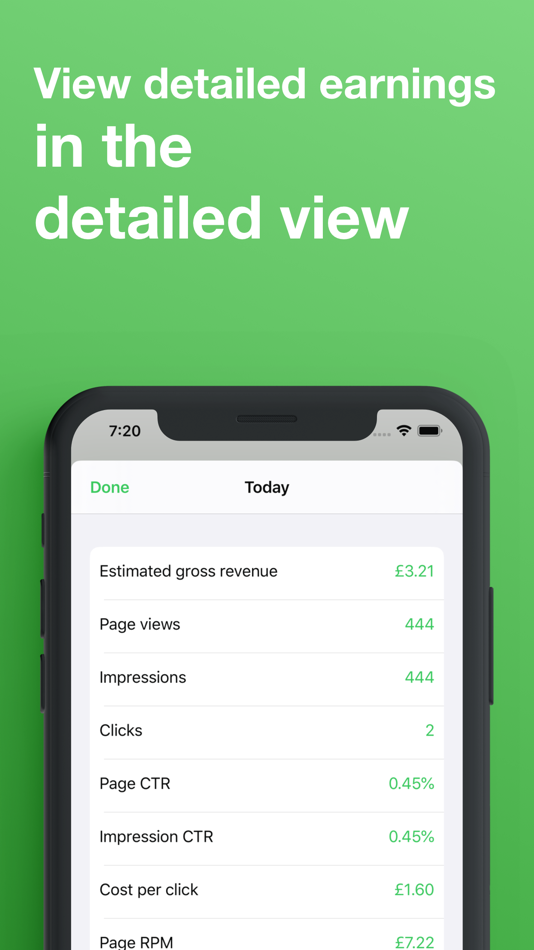 #2. MyAds - AdSense & AdMob (iOS) By: Edouard Barbier