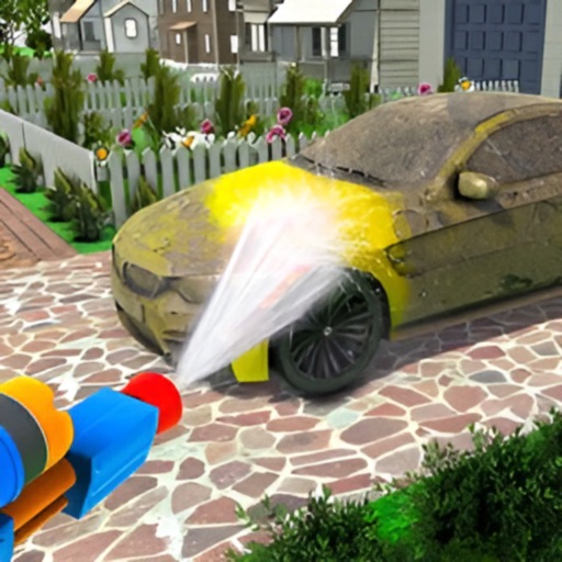 Power Wash Sim Car Wash Games by Muhammad Faheem Asghar