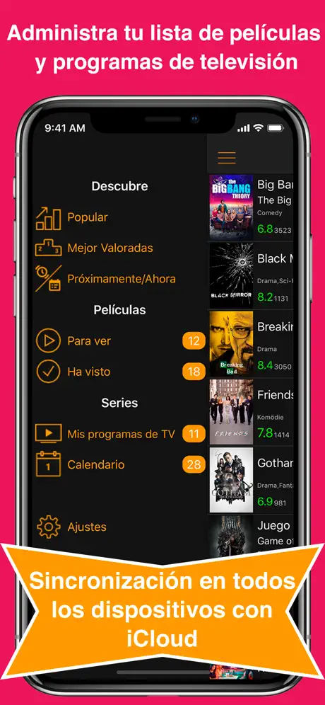 Mis Películas & Series: Listas