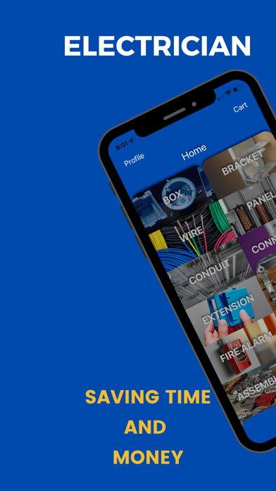 Electrician App Screenshot