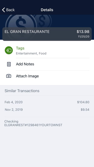 Evolve Digital Banking Screenshot