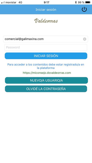C.R. Valdeorras - MiConsejo Screenshot
