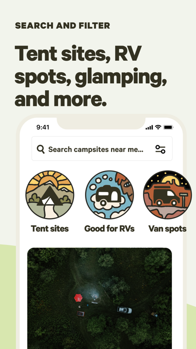 Hipcamp: Camping, RVs & Cabins Screenshot