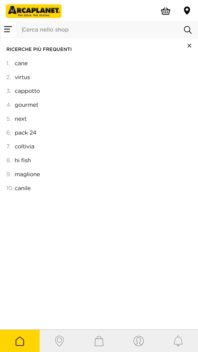 Arcaplanet Pet store online