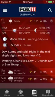 fox 11 weather iphone screenshot 3
