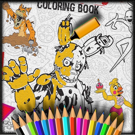 Poppy Mod Coloring Book iOS App