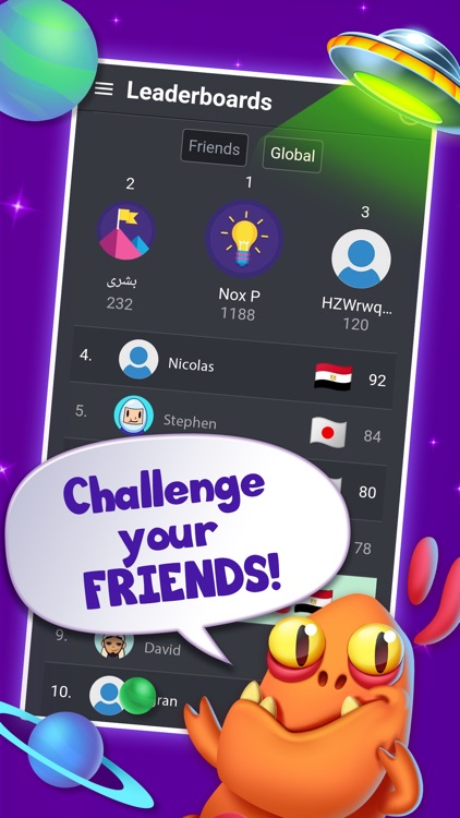 Planet Quest: 5 Categories Fun